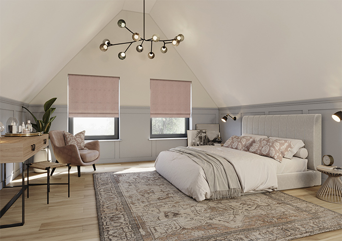 Wexley, Pink Bliss - Roman Blind - Image 6